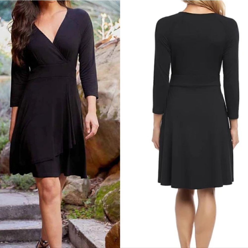 KarenKane Wool Wrap Dress 